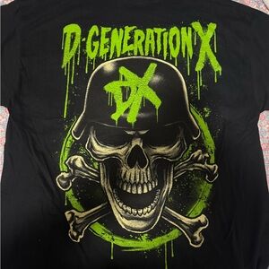 WWE D-Generation X Black and Green Tee